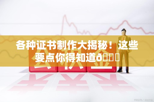 龙岩各种证书制作大揭秘！这些要点你得知道😎
